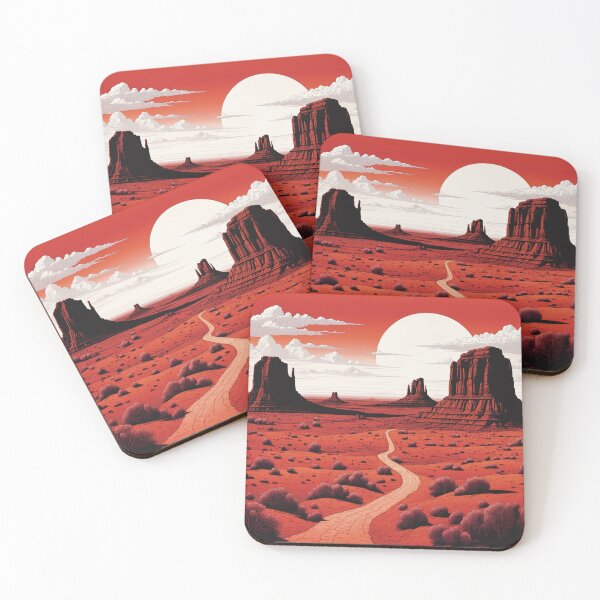 Item preview, Monument Valley Red Tones designed and sold by Secondearth.