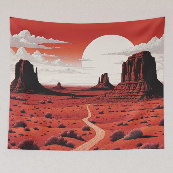Item preview, Monument Valley Red Tones designed and sold by Secondearth.