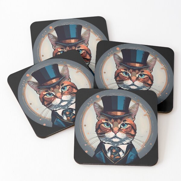 Item preview, Cosmic Distinguished Cat designed and sold by Dose of Dysfunction.