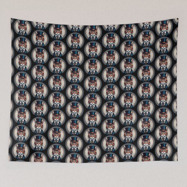 Item preview, Cosmic Distinguished Cat designed and sold by Dose of Dysfunction.