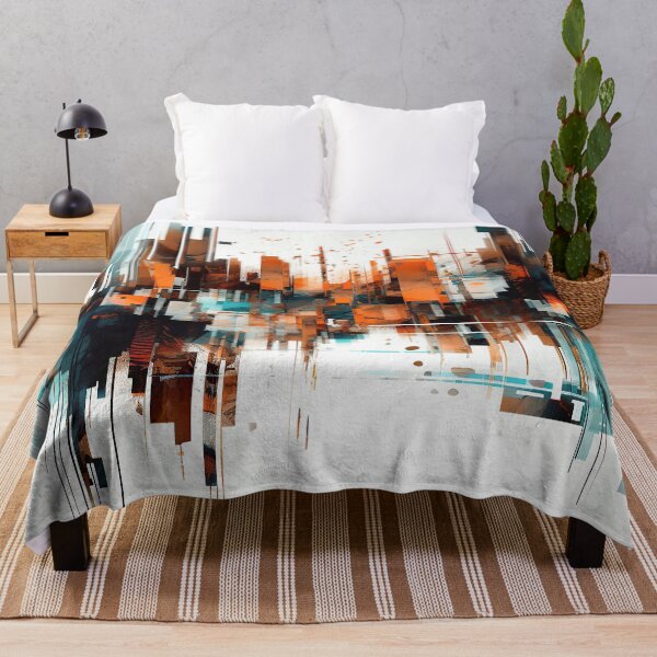 Item preview, Abstract Cityscape designed and sold by NeoNebulaArt.