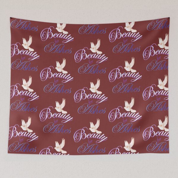 Item preview,   Beauty for Ashes (white/dove) designed and sold by Tripp Art Studio.