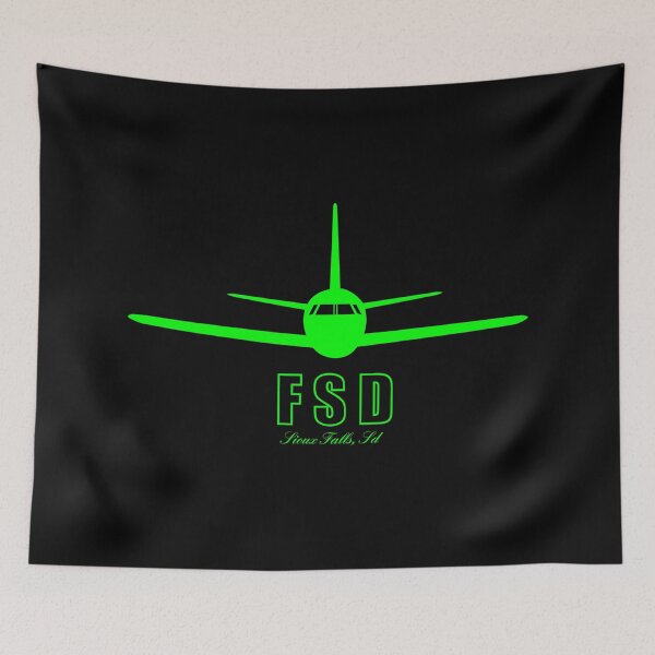 Item preview, FSD Sioux Falls South Dakota SD Airport Code designed and sold by Lartheviking.