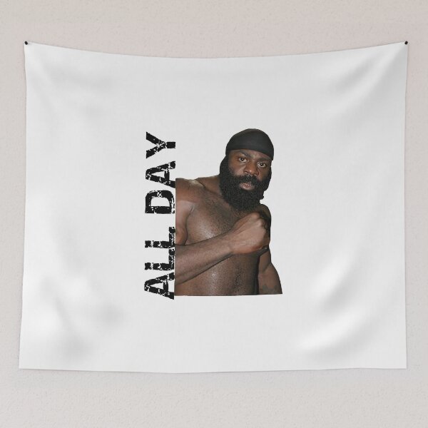 Item preview, Kimbo Slice All Day MMA Boxing Fighter Fan designed and sold by ClarenceGarza.