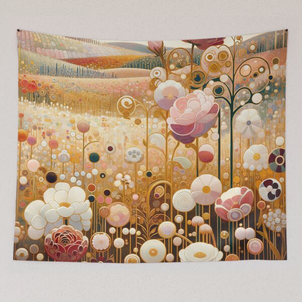 Item preview, Flower Garden Gustav Klimt designed and sold by maniacfitness.