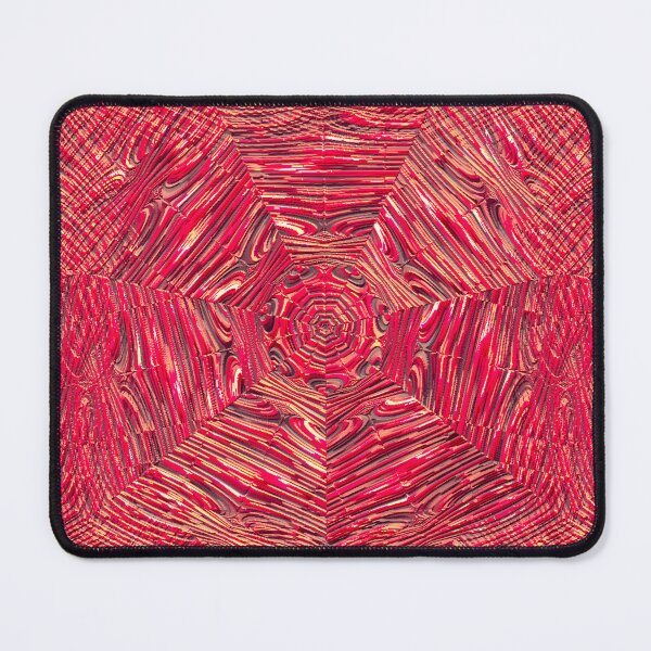 Item preview, Ornate Red Flower Tile designed and sold by TheRulerofEarth.