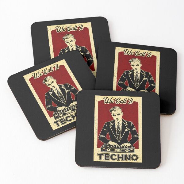 Item preview, We Call It Techno - Techno Music DJ Vintage designed and sold by Urban-Alien.