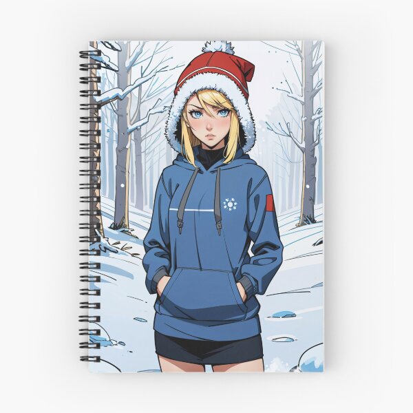 Item preview, Samus Aran In A Blue Hoodie designed and sold by 2DVice.