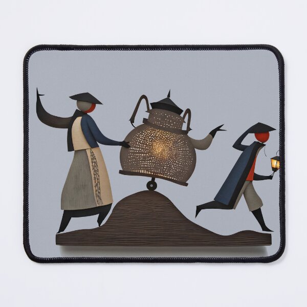 Item preview, Running Late for Tea designed and sold by PictureNZ.