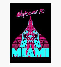 Welcome to Miami - I - Richard Photographic Print