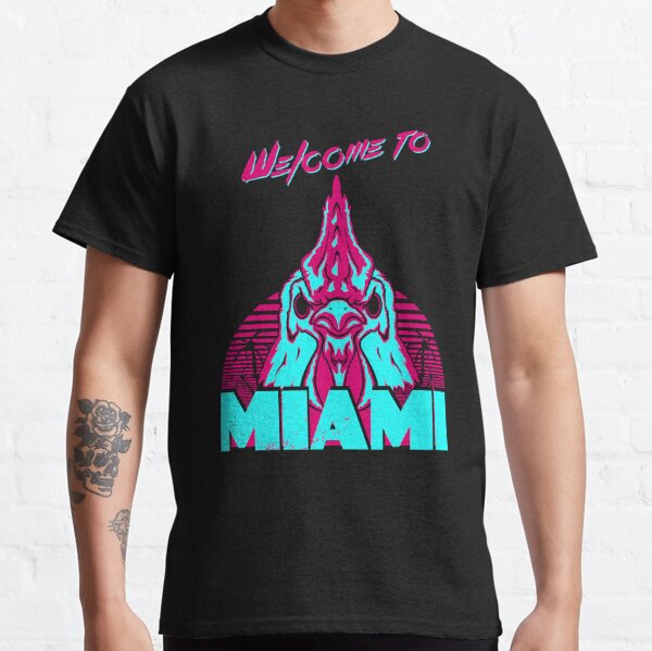 Dan Marino Miami Dolphins Men's Black by Midnight Mascot T-Shirt 