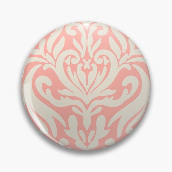 Item preview, Peachy Pink Damask  designed and sold by PepperLime.
