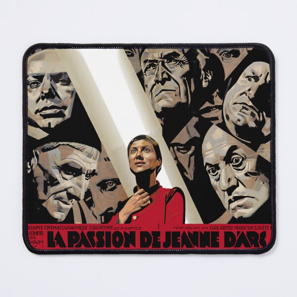 Item preview, The Passion of Joan of Arc French Movie Poster 1928 designed and sold by ArchimedesPrime.