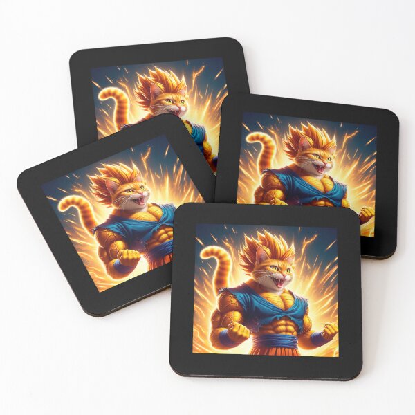 Item preview, Cat slave - Cat Meme - Cat super saiyan designed and sold by mamacub.