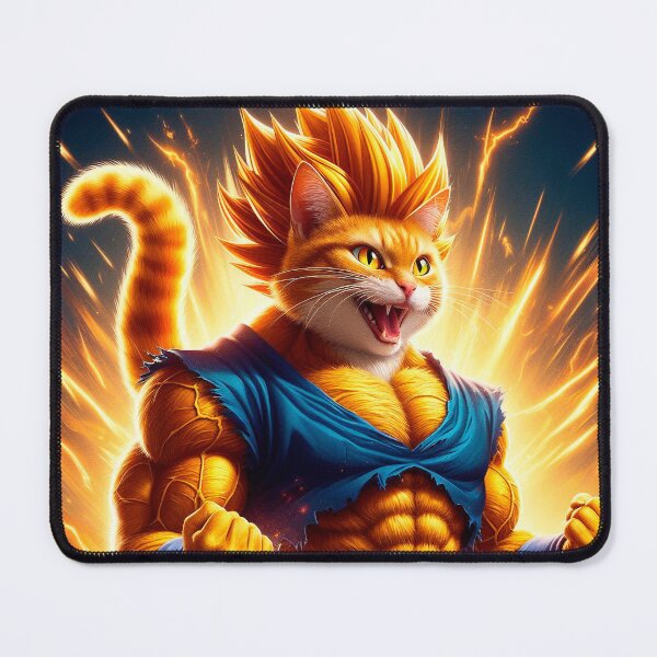 Item preview, Cat slave - Cat Meme - Cat super saiyan designed and sold by mamacub.