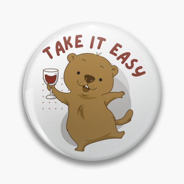 Item preview, The groundhog day February 2 Take it easy  designed and sold by CyberArtistOne.