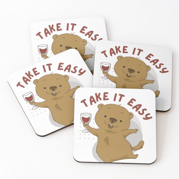 Item preview, The groundhog day February 2 Take it easy  designed and sold by CyberArtistOne.