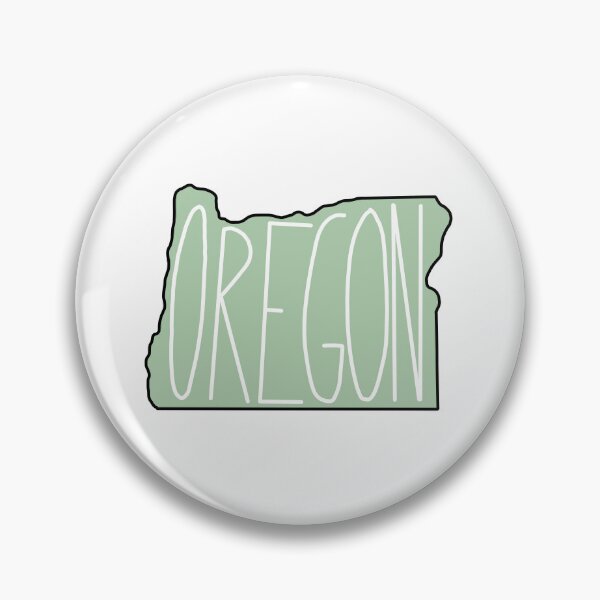 Item preview, Oregon Light Green State Outline PNW designed and sold by RBCreationsinMI.