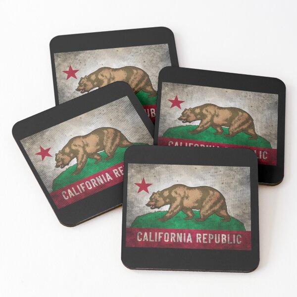Item preview, California Bear Flag (vintage Grunge Style) #2 designed and sold by Winya.