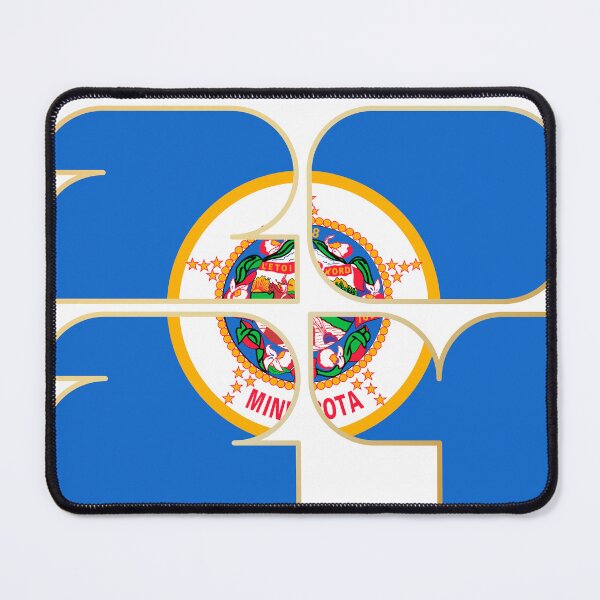 Item preview, Minnesota 2024 Minnesota Flag American States designed and sold by CyberArtistOne.