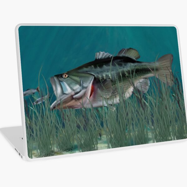 Largemouth Bass Chasing Minnows Poster for Sale by Walter Colvin