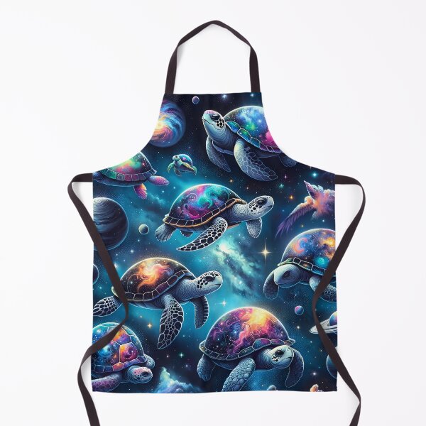 Item preview, Galactic Sea Turtles Cosmic Voyage designed and sold by inkArtistryfine.