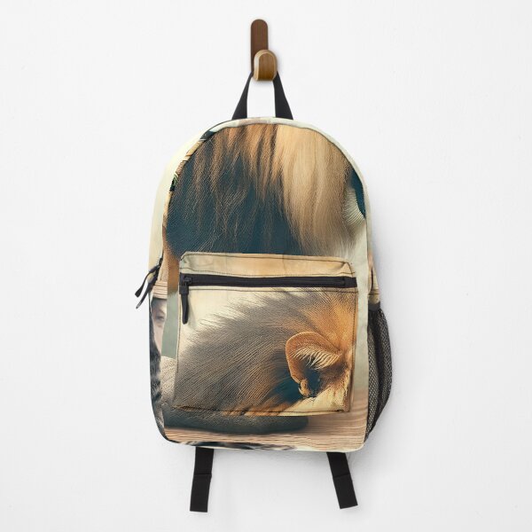 Item preview, Roaring Courage: Lion and Kitten Standoff designed and sold by inkArtistryfine.
