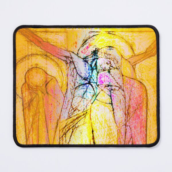 Item preview, Jesus at the Cross with Mary designed and sold by Sanctum Icons.