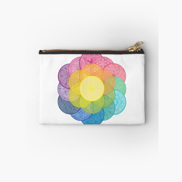 Item preview, Color Palette Mandala Flower of Life designed and sold by SonoSonoStudio.