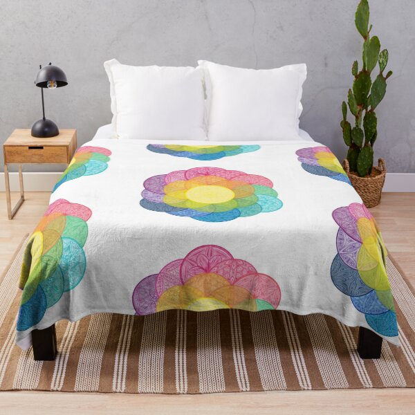 Item preview, Color Palette Mandala Flower of Life designed and sold by SonoSonoStudio.