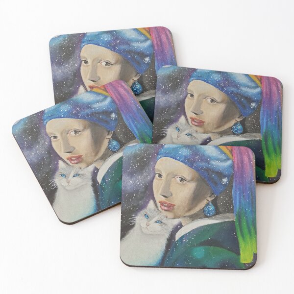 Item preview, Girl with an earring  designed and sold by Marcia  Shiono.