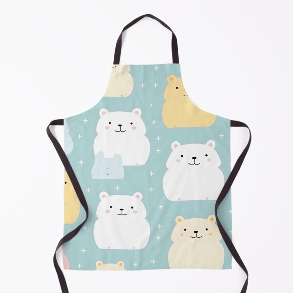 Item preview, Chubby Polar Bears Pastel Parade designed and sold by inkArtistryfine.