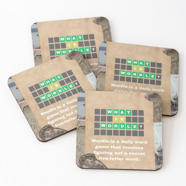 Item preview, WHAT IS WORDLE ? Wordle Game  designed and sold by Anvin Peeter.