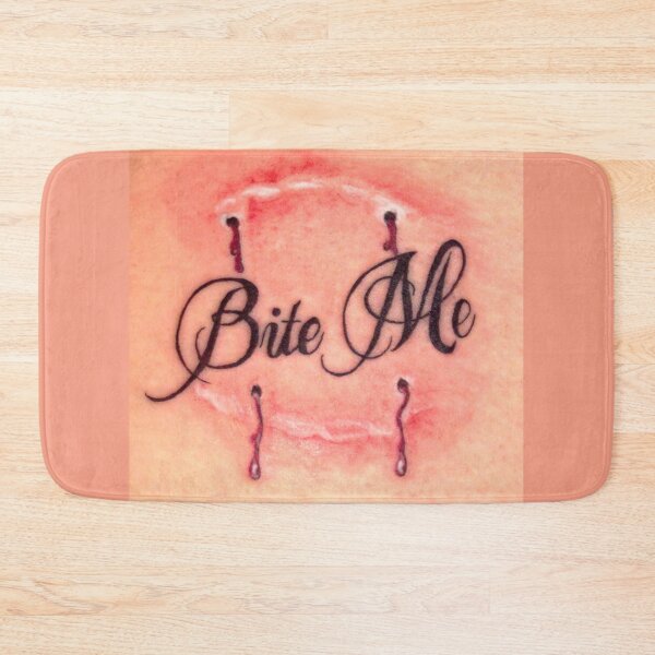 Item preview, Bite Me Tattoo designed and sold by Art-to-Life.