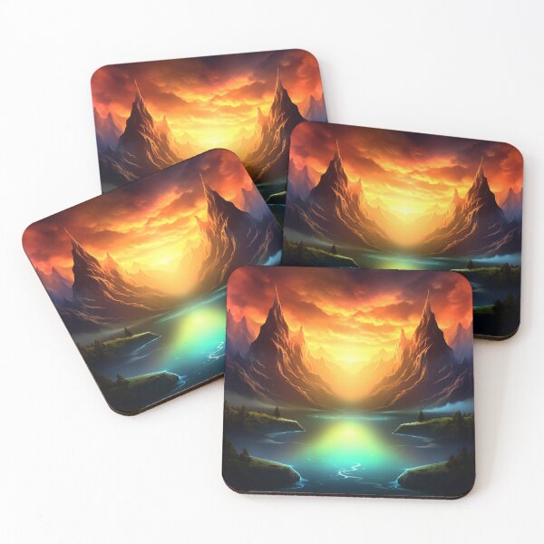 Item preview, Dreamscape - Fantasy, Dreamscapes, Bioluminescent, Illuminated, Imaginative, Realm designed and sold by Fantasy Masterpiece.