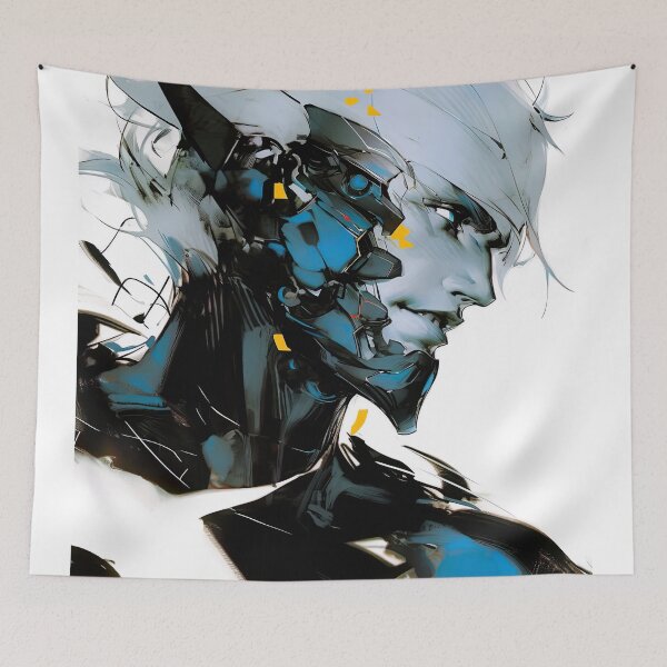Item preview, Raiden metal gear art designed and sold by ururuty.
