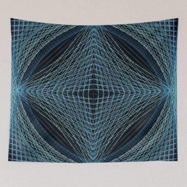 Item preview, Rectangular Pattern #4 Morph C [13296-Blues-BB] designed and sold by LottMultimedia.