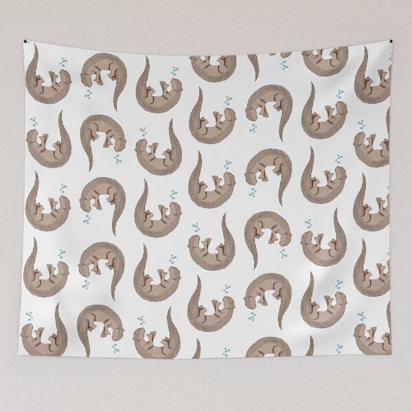 Item preview, Otter Pattern designed and sold by VixiesVisuals.