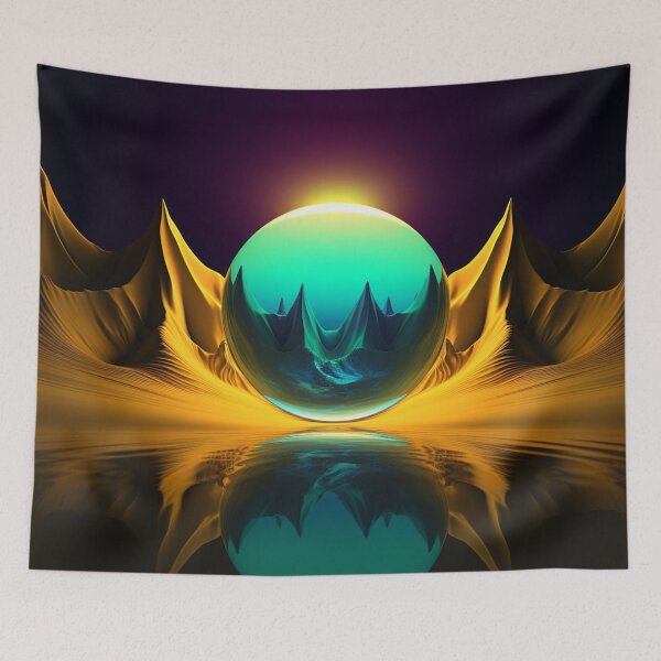 Item preview, Dreamscape - Fantasy, Dreamscapes, Bioluminescent, Illuminated, Imaginative, Realm designed and sold by Fantasy Masterpiece.