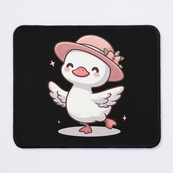 Item preview, "Quirky Swan Soiree: T-shirt Edition – Hat Wearing and Dance-Ready!" designed and sold by JAMESAMORN.