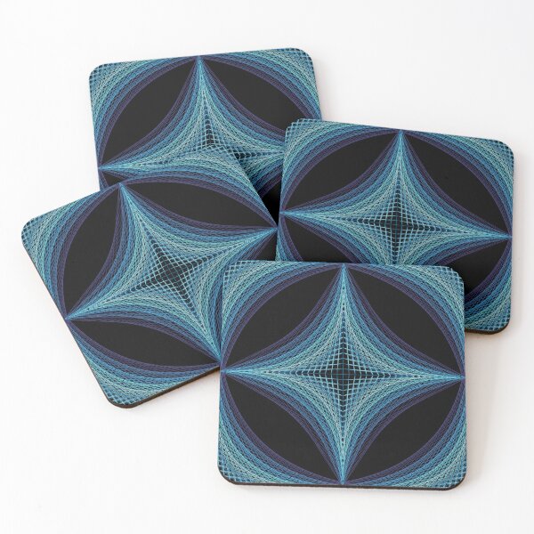 Item preview, Rectangular Pattern #4 Morph C [12646-Blues-BB] designed and sold by LottMultimedia.