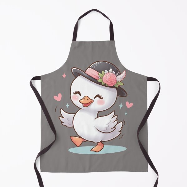 Item preview, Feathered Fashionista: Swan in a Hat Grooving on Your Tee! designed and sold by JAMESAMORN.