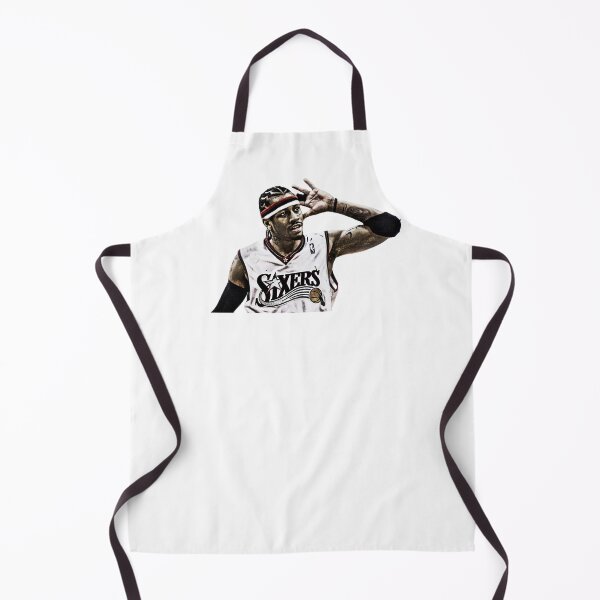 Item preview, Allen Iverson - Vintage sixers design of Philadelphia basketball legend designed and sold by Fanaticos.