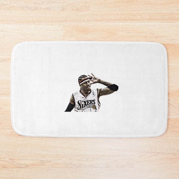 Item preview, Allen Iverson - Vintage sixers design of Philadelphia basketball legend designed and sold by Fanaticos.