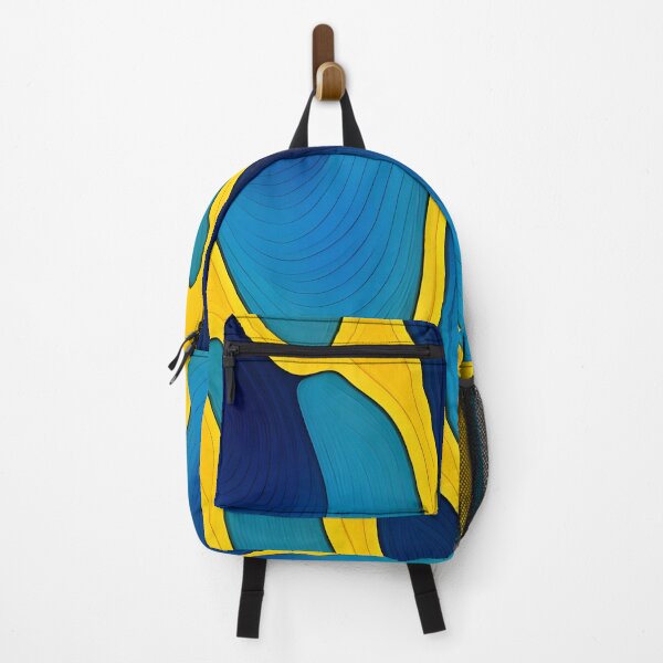 Item preview, Blue and Yellow Spinal Design designed and sold by WANBASTEN.
