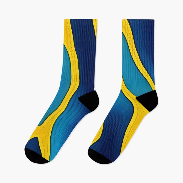 Item preview, Blue and Yellow Spinal Design designed and sold by WANBASTEN.