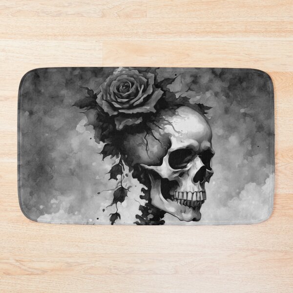 Item preview, Gothic Skeleton with Black Roses designed and sold by cr6zym1nd.
