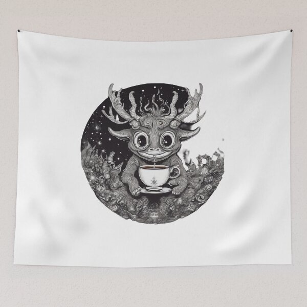 Item preview, Tea with monsters  designed and sold by Ineedserinity.