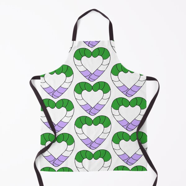 Item preview, Genderqueer Pride Candy Cane designed and sold by HarveyHandcraftsandDesigns.