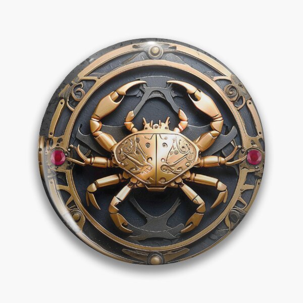 Item preview,  Steampunk Zoologica Cancer star sign by Maxine Gadd designed and sold by Maxine Gadd.